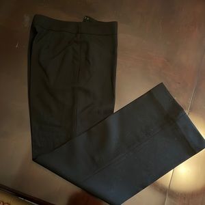 Women’s black Georgiou wool wide leg suit pants size 4 in a very good condition